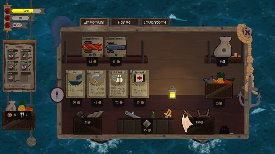 Red Rogue Sea Screenshot