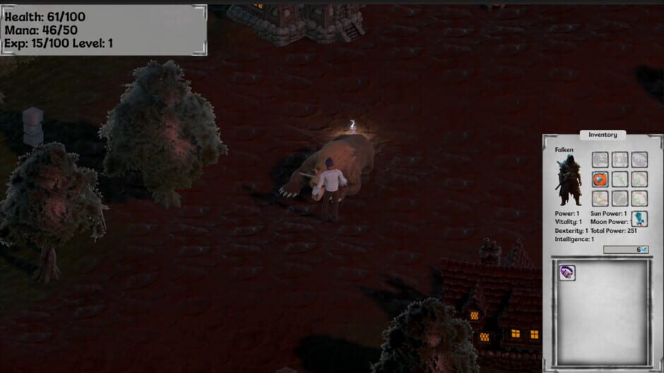 สกรีนช็อตจาก Valient Worlds: Adventure of Falken (รูปที่ 2)