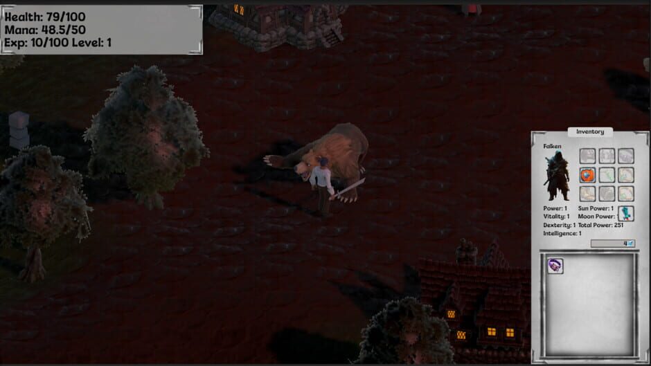 สกรีนช็อตจาก Valient Worlds: Adventure of Falken (รูปที่ 3)