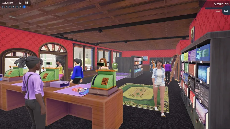 Кадър от Bookshop Simulator