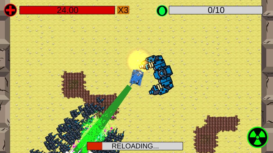 สกรีนช็อตจาก Tank Frenzy Survivor (รูปที่ 5)