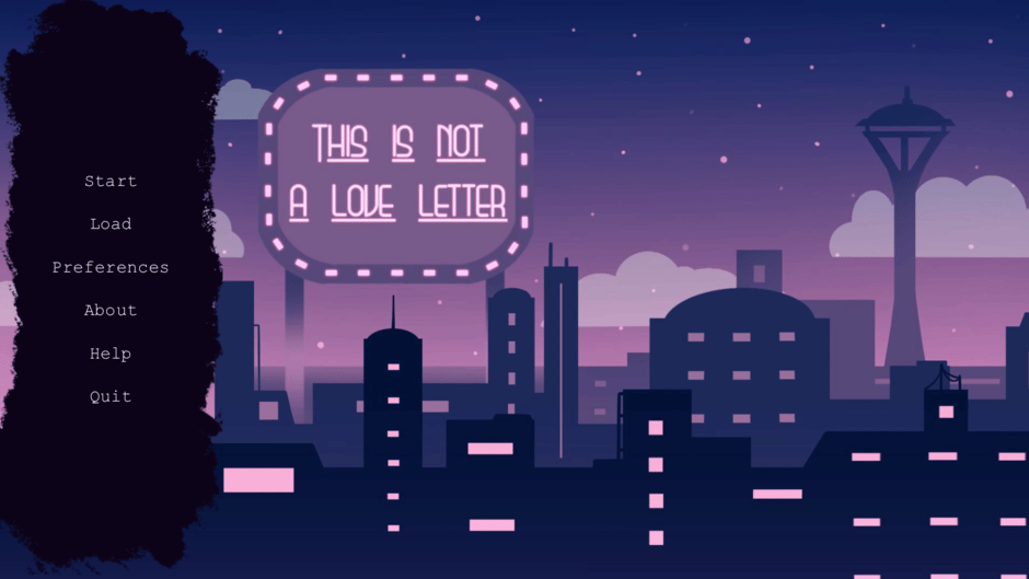 This Is Not A Love Letter Screenshot