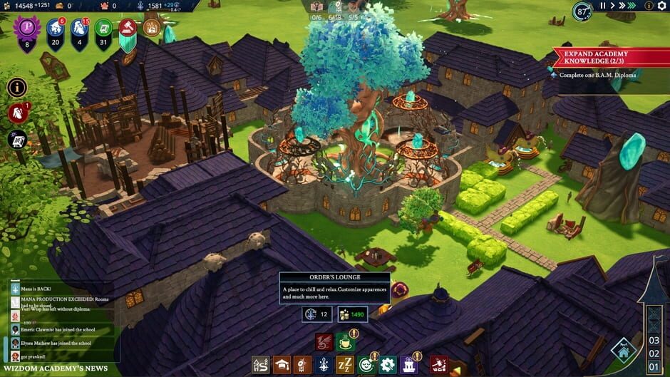 Screenshot Wizdom Academy
