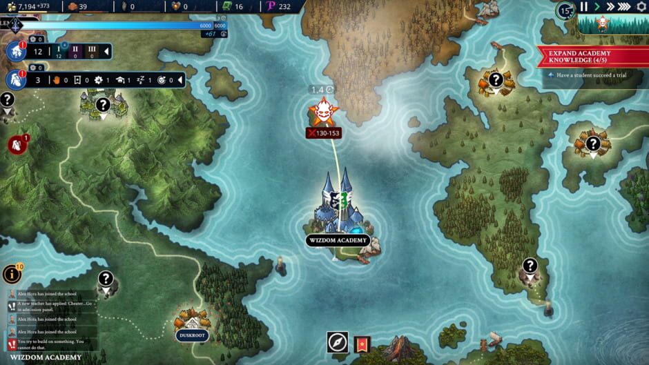 Screenshot Wizdom Academy