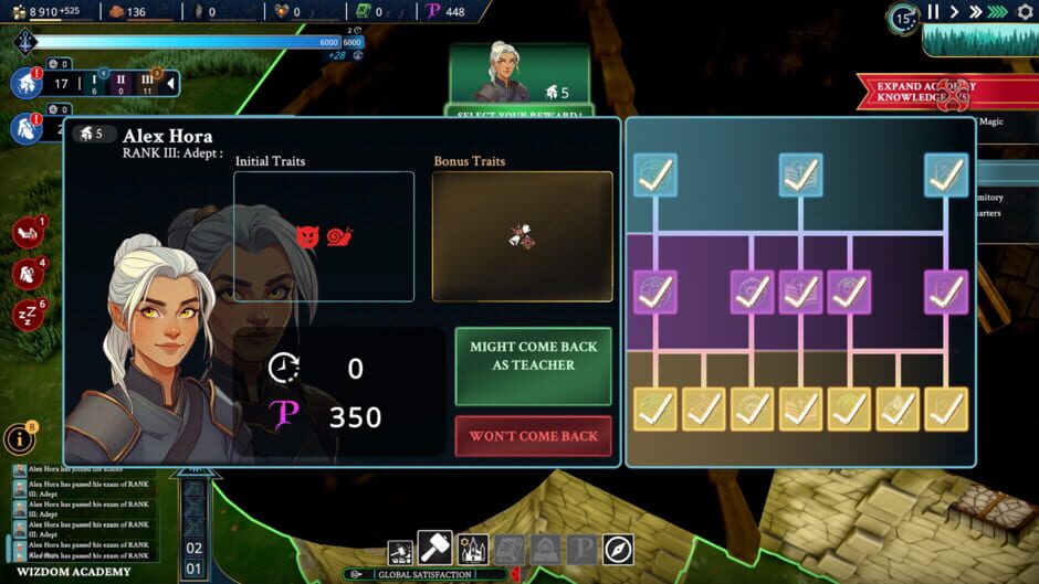 Screenshot Wizdom Academy
