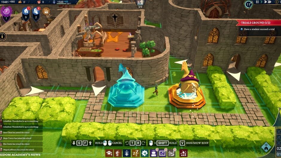 Screenshot Wizdom Academy