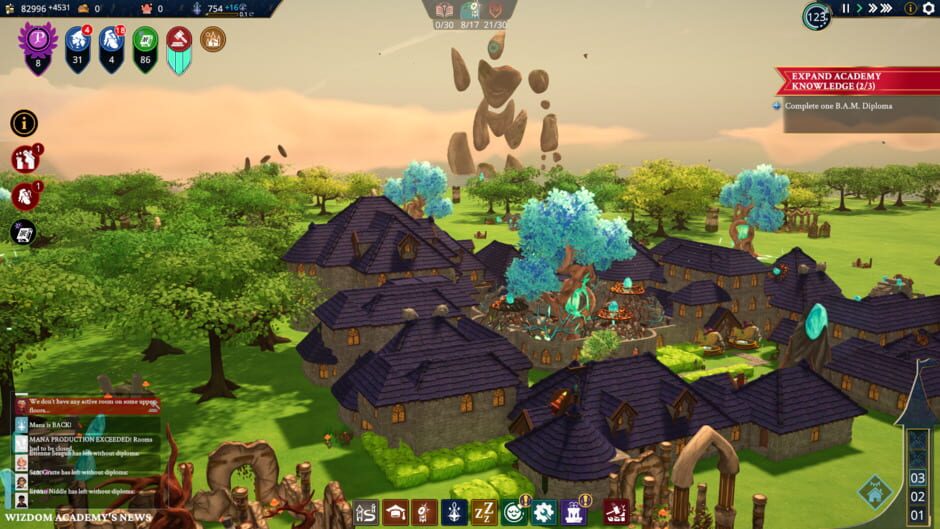 Screenshot Wizdom Academy