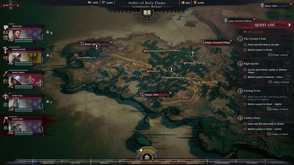 Screenshot Band of Crusaders