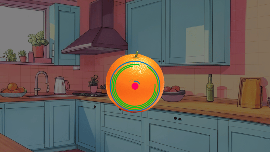 The Jumping Orange Screenshot