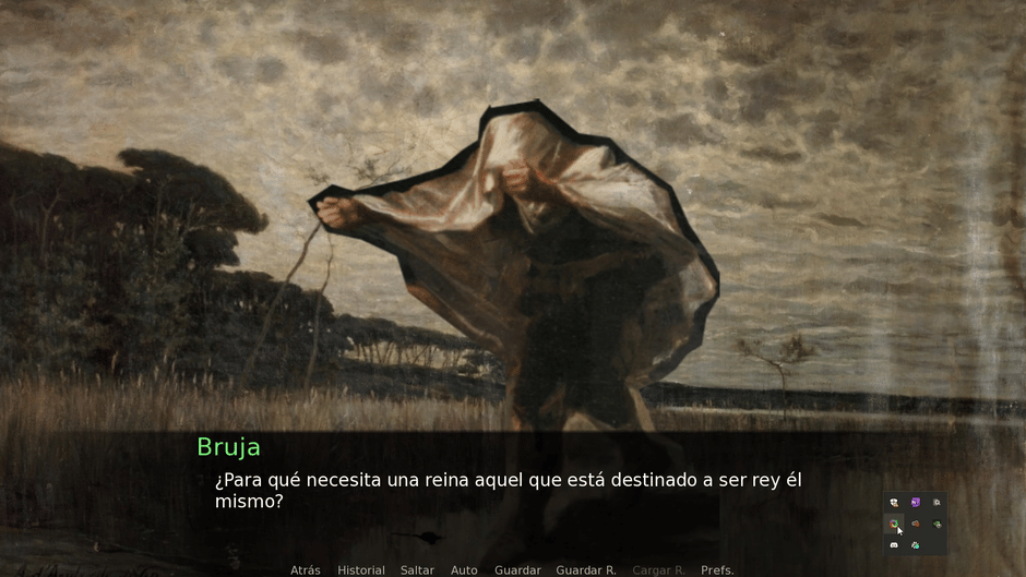 Un Presagio de Huesos Screenshot