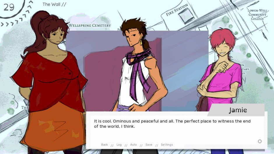 Screenshots Recording the Predestined Time