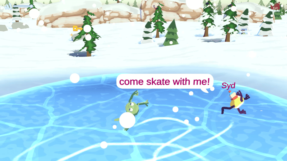 Jazzy the Frog Goes Home for the Holidays Screenshot