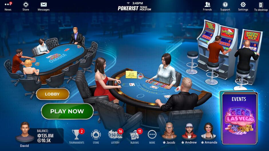Screenshot Texas Hold'em Poker: Pokerist