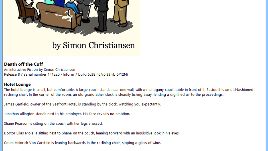 Death off the Cuff Screenshot