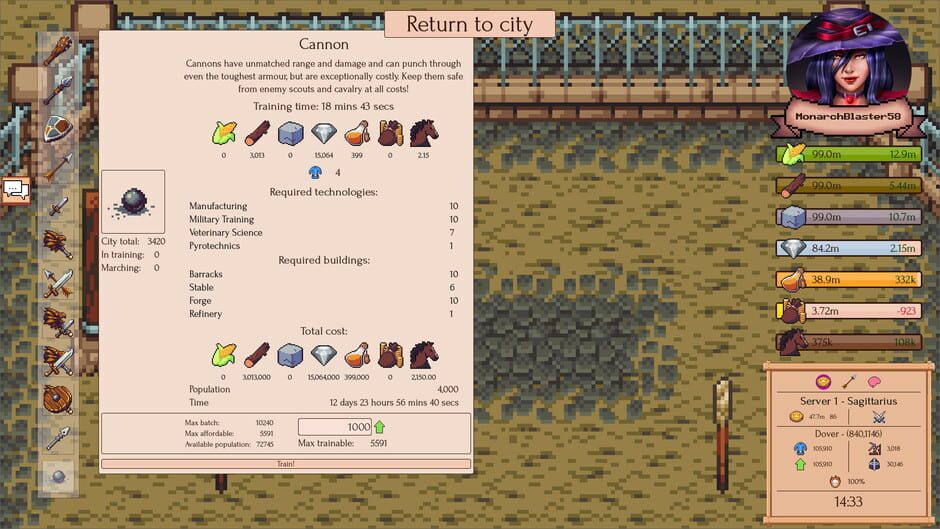 Taking London Screenshot