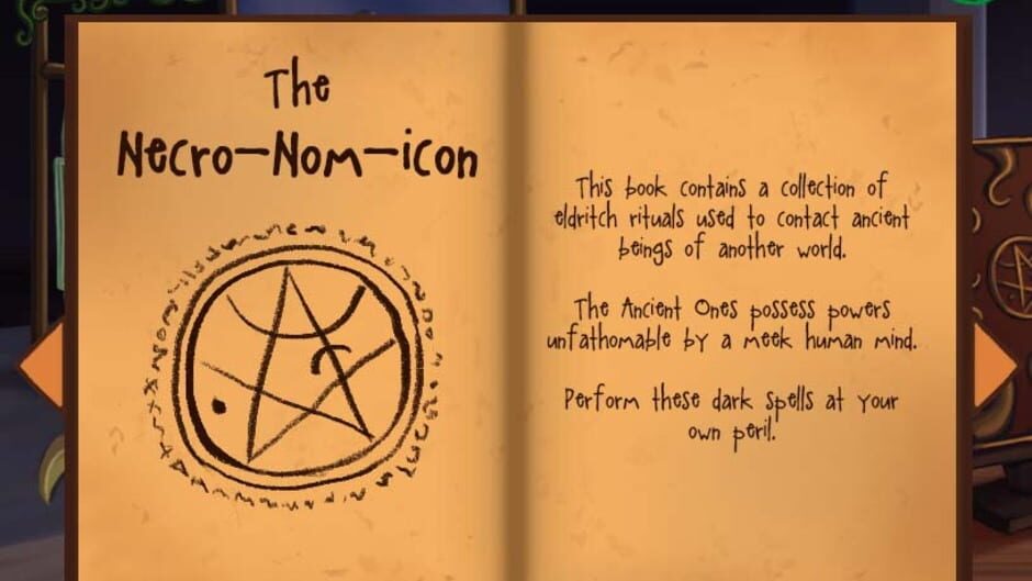 สกรีนช็อตจาก The Necro-Nom-icon (รูปที่ 3)