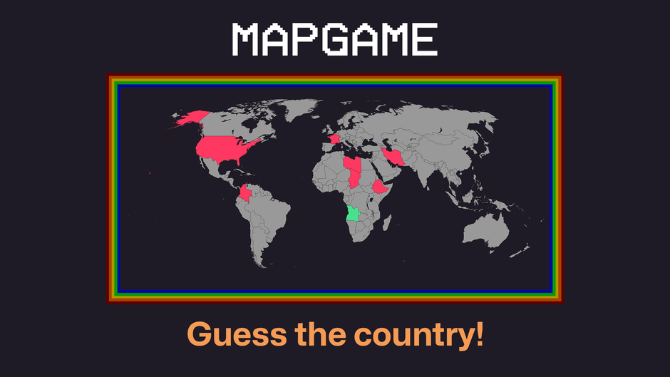 MapGame Screenshot