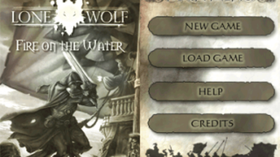 Lone Wolf DS II: Fire On The Water Screenshot