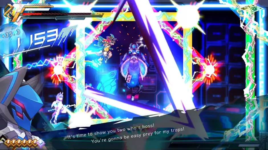Azure Striker Gunvolt 3, captura de tela 3