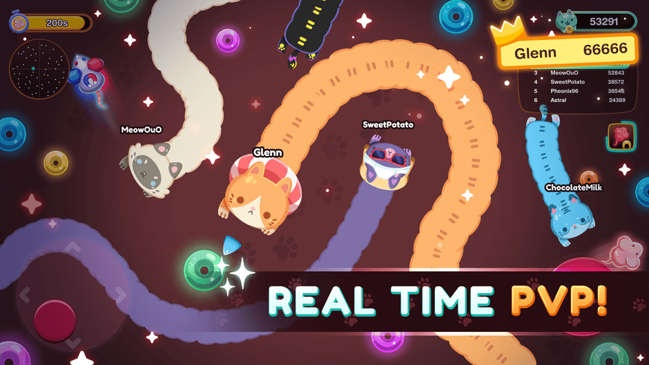 Snaky Cat Screenshot