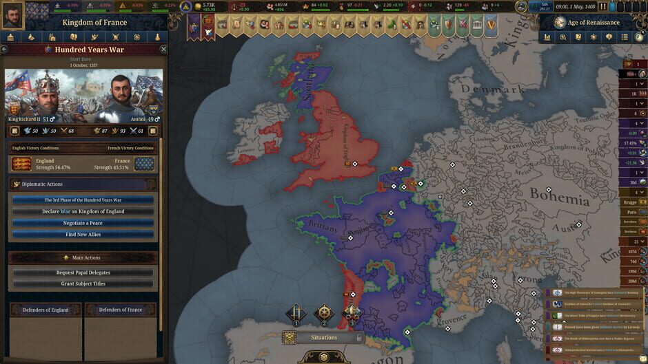 Screenshot Europa Universalis V