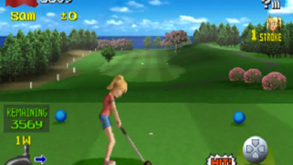 Hot Shots Golf 2, captura de tela 3