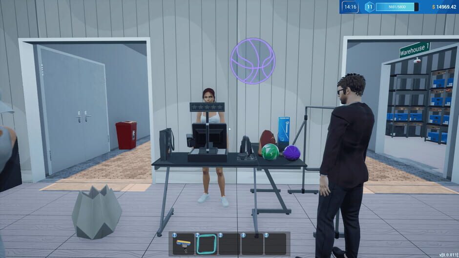 Sporting Goods Shop Screenshot