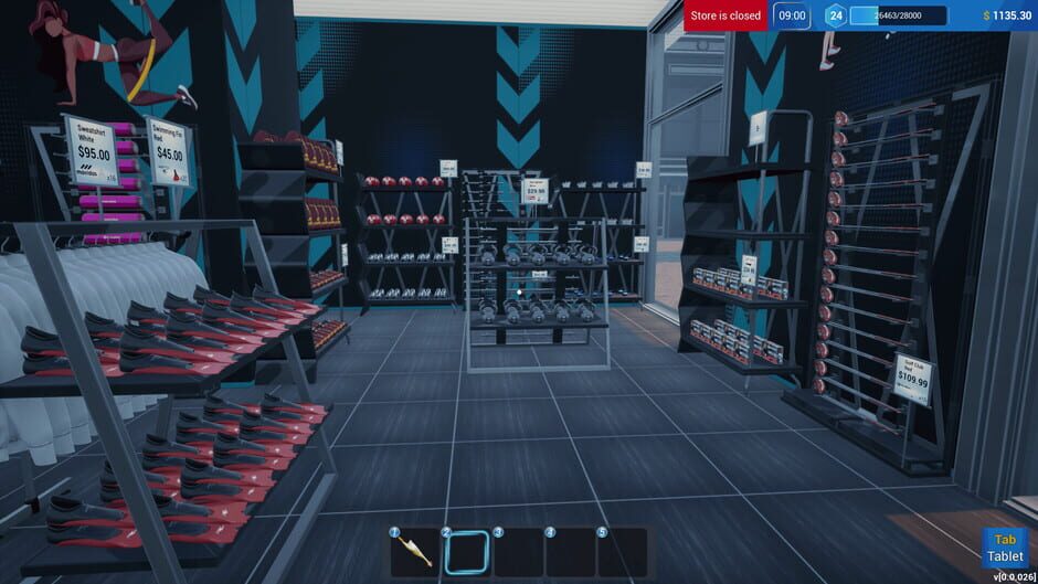 Sporting Goods Shop Screenshot