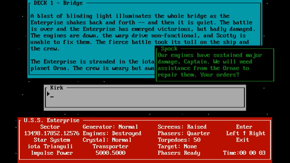 Star Trek: The Kobayashi Alternative Screenshot