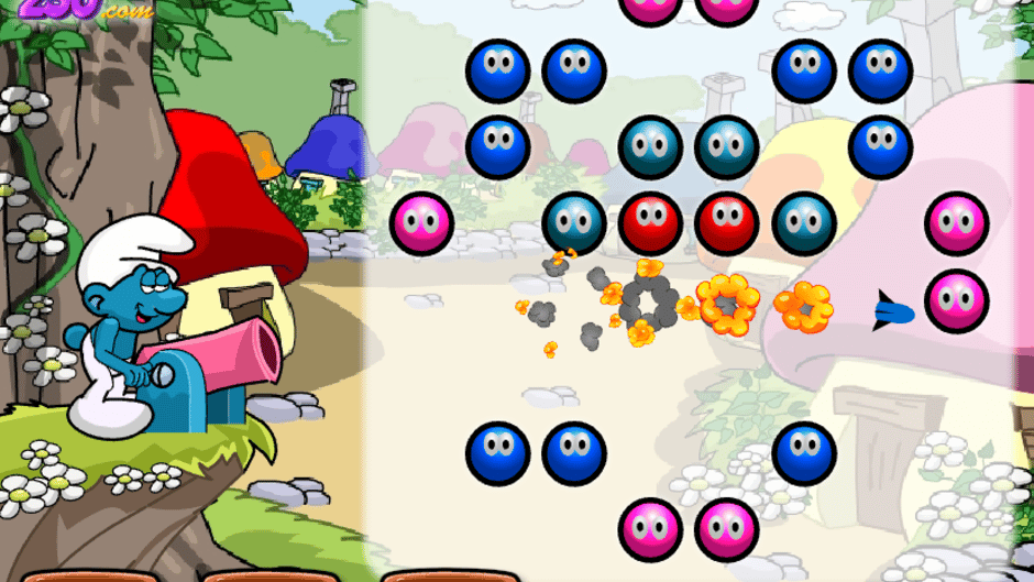 Smurfs Balls Adventure Screenshot