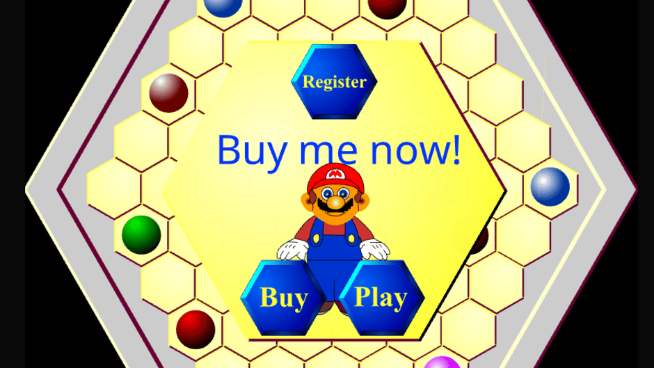 Mario's Balls Screenshot