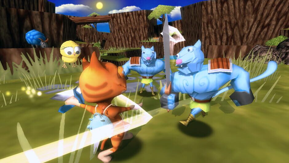 Georgie-Yolkie 64: The Furry Tale Screenshot