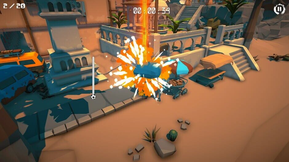 Room Football: Sand Storm Screenshot