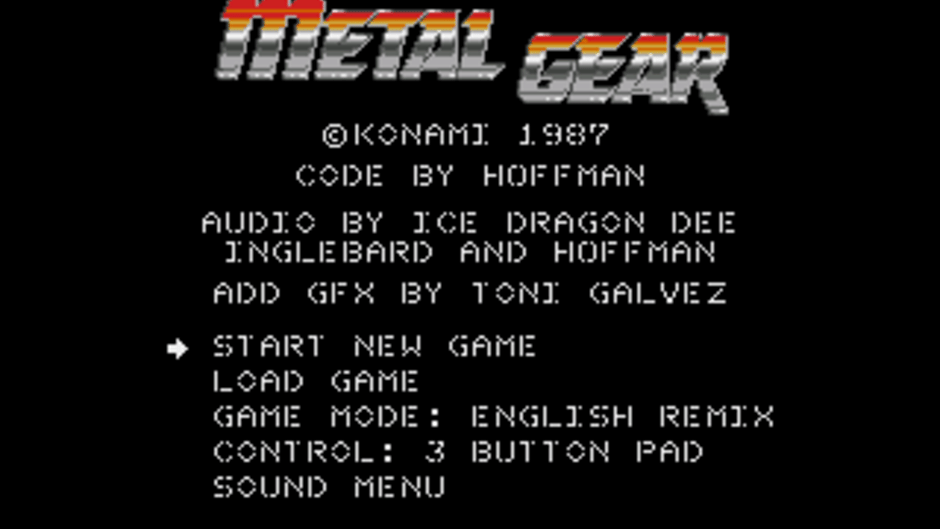 Metal Gear Screenshot