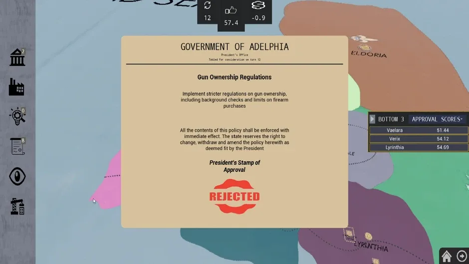 Screenshot de Dictocracy