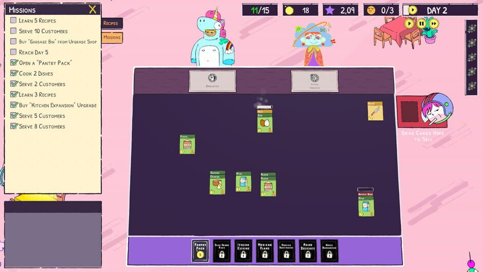 Sizzle & Stack Screenshot