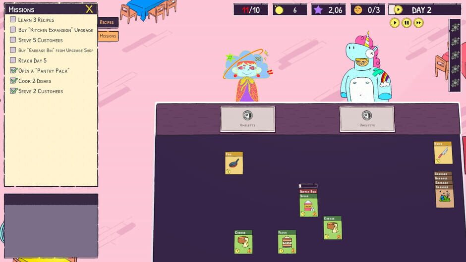 Sizzle & Stack Screenshot