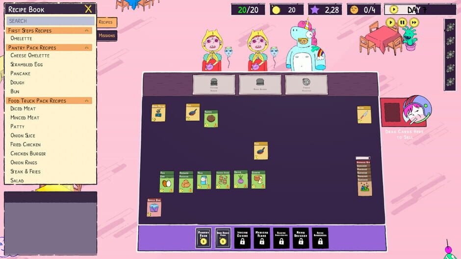 Sizzle & Stack Screenshot