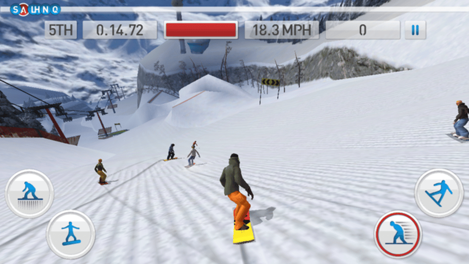 Fresh Tracks Snowboarding Screenshot