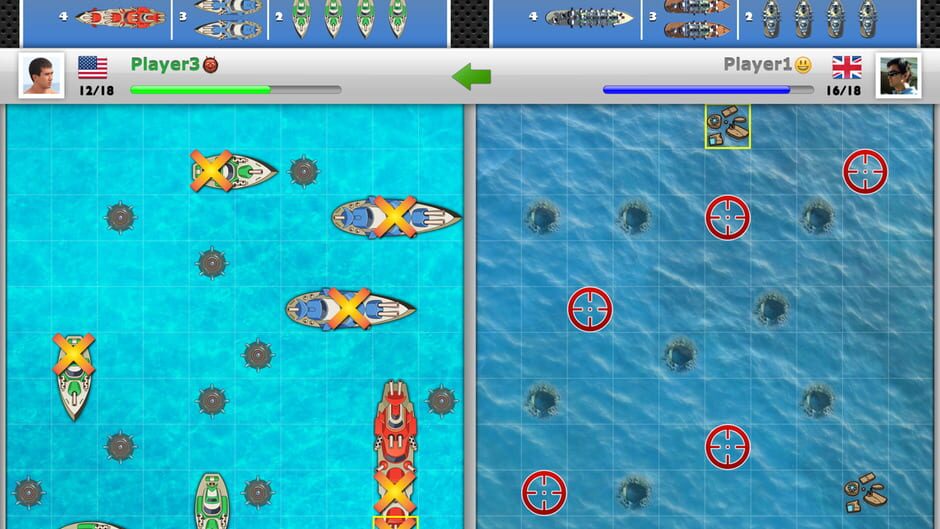 Naval Warfare Multi-shot screenshot