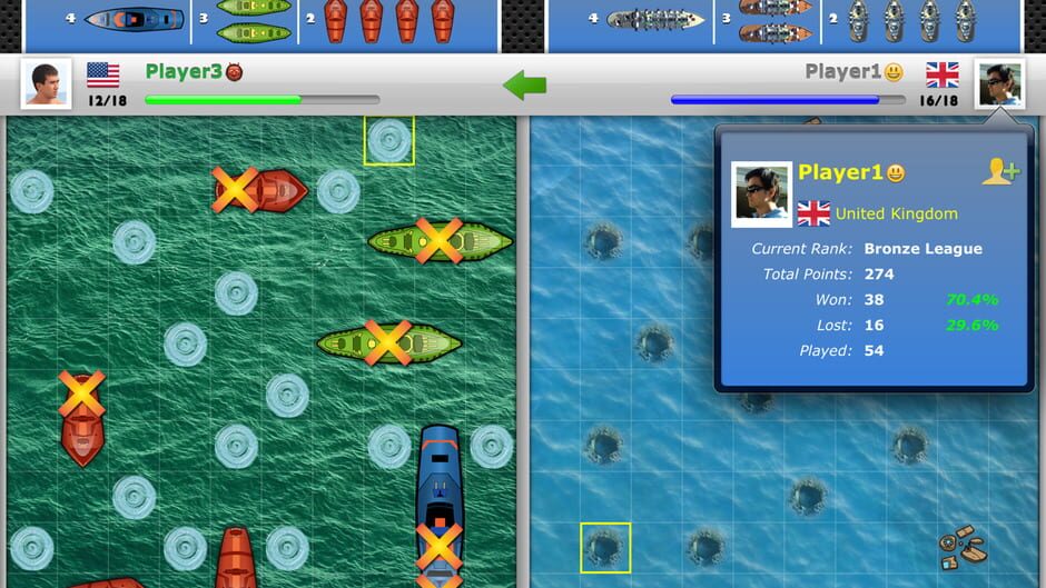 Naval Warfare Multi-shot screenshot