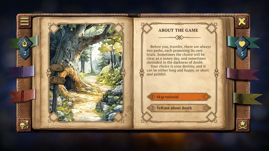 Кадър от Your Story: Games with Death