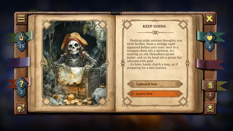 Кадър от Your Story: Games with Death