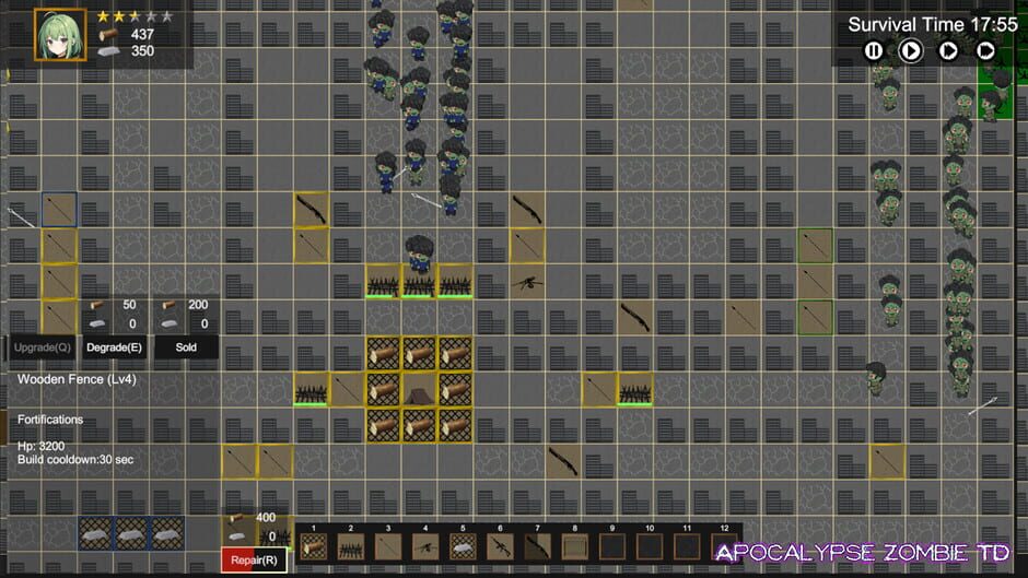 Apocalypse Zombie TD Screenshot