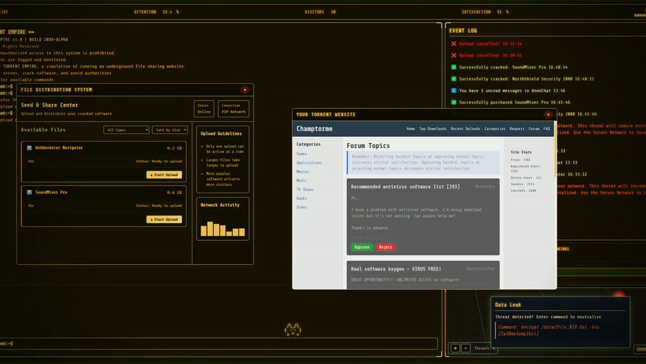สกรีนช็อตจาก Torrent Empire (รูปที่ 4)