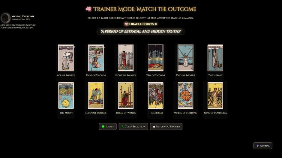 Tarot Awakening Screenshot