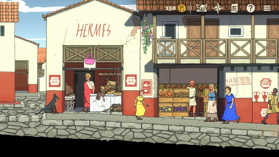 Danger in Pompeii Screenshot