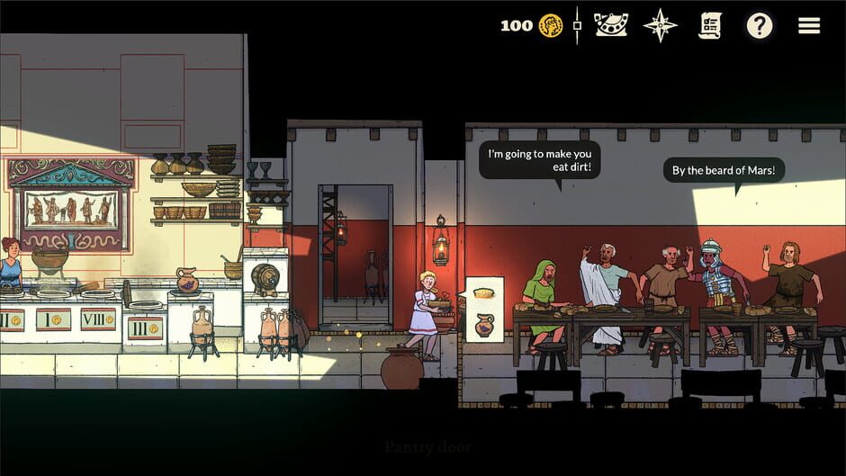 Danger in Pompeii Screenshot