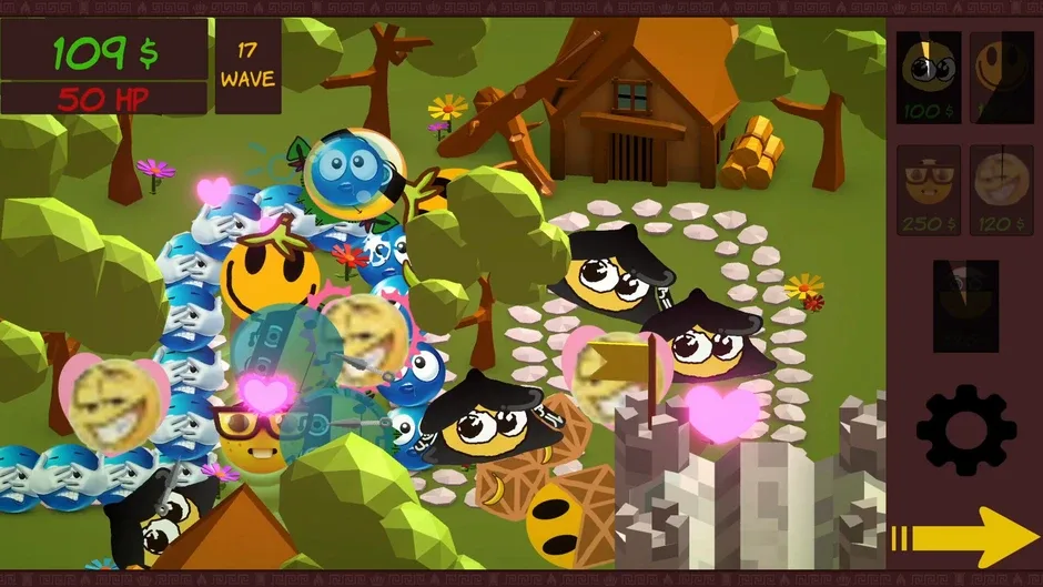 Кадър от Emojis Battle