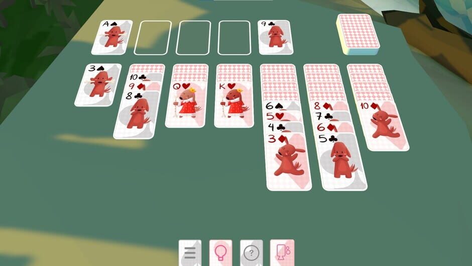 Buddy and Lucky Solitaire Screenshot
